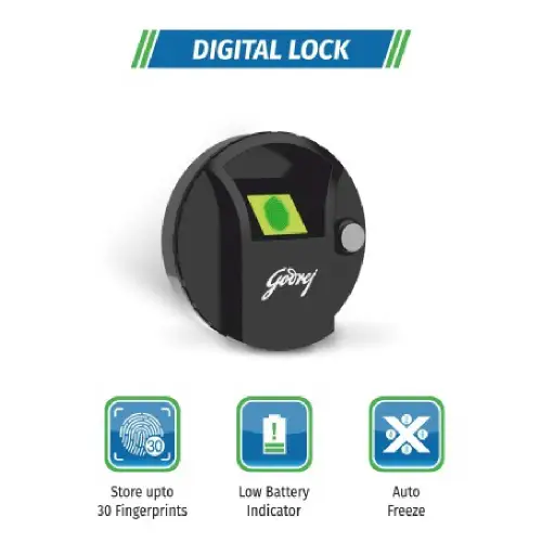 Godrej Home Safe 25 Litres Biometric Nx Pro (Ivory) 5 Godrej Home Safe 25 Litres Biometric Nx Pro (Ivory)