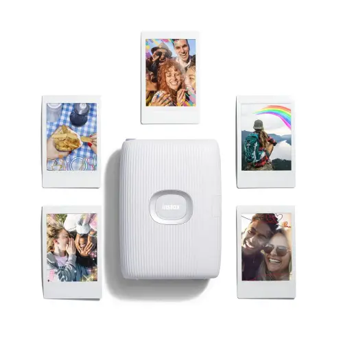 Fujifilm instax Mini Link 2 Smartphone Printer with Wireless Printing, Fun and Creative Features (Clay White) 4 Fujifilm instax Mini Link 2 Smartphone Printer with Wireless Printing, Fun and Creative Features (Clay White)