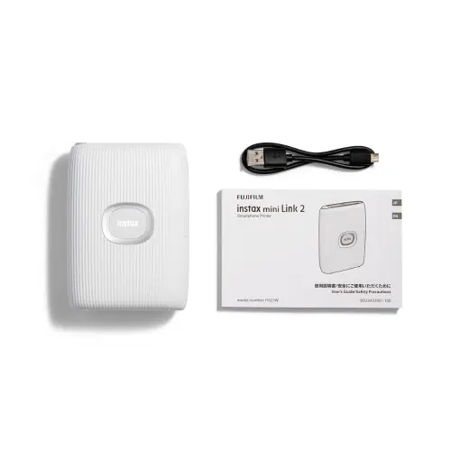 Fujifilm instax Mini Link 2 Smartphone Printer with Wireless Printing, Fun and Creative Features (Clay White) 5 Fujifilm instax Mini Link 2 Smartphone Printer with Wireless Printing, Fun and Creative Features (Clay White)