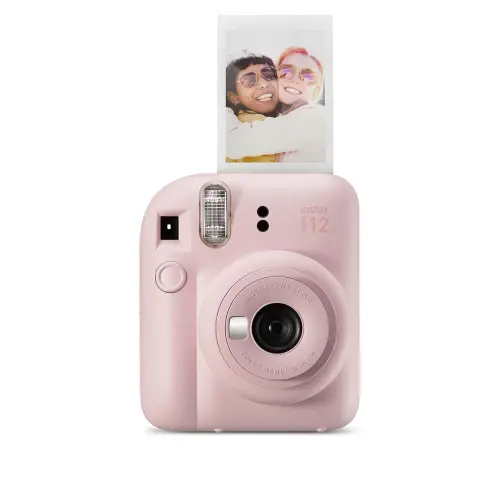 Fujifilm instax Mini 12 EXD Instant Camera with Automatic Exposure, Close-up Shooting, Selfie Mirror (Pink)