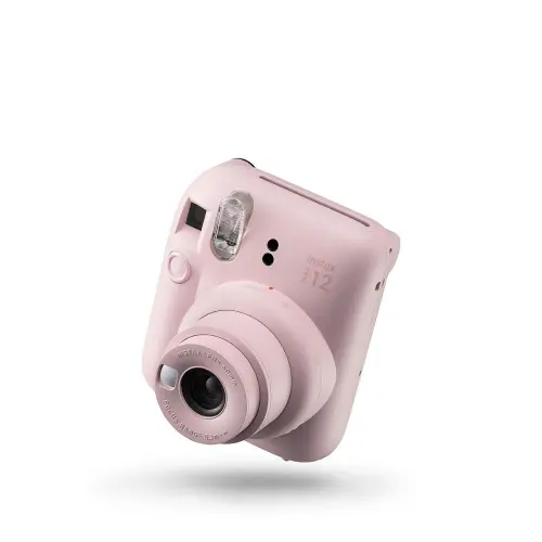 Fujifilm instax Mini 12 EXD Instant Camera with Automatic Exposure, Close-up Shooting, Selfie Mirror (Pink)