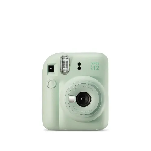 Fujifilm instax Mini 12 EXD Instant Camera with Automatic Exposure, Close-up Shooting, Selfie Mirror (Green)
