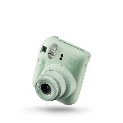 Fujifilm instax Mini 12 EXD Instant Camera with Automatic Exposure, Close-up Shooting, Selfie Mirror (Green)