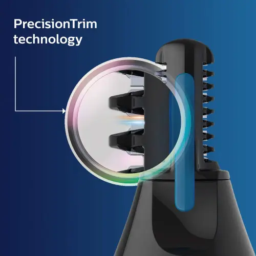 Philips 3000 Series Nose, Ear & Eyebrow Trimmer with Protective Guard System, Gray (NT3650-16) 5 Philips 3000 Series Nose, Ear & Eyebrow Trimmer with Protective Guard System, Gray (NT3650-16)