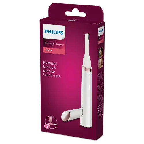 Philips Touch-UP Pen Trimmer with 2 Length Setting, Ceramic Pearl White (HP6388-00) 7 Philips Touch-UP Pen Trimmer with 2 Length Setting, Ceramic Pearl White (HP6388-00)