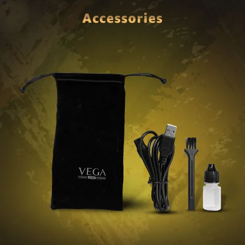 Vega X1 Beard Trimmer with 40 Length Setting, Multi Color (VHTH16) 8 Vega X1 Beard Trimmer with 40 Length Setting, Multi Color (VHTH16)