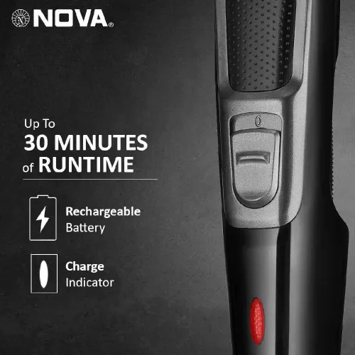 Nova Trimmer with Adjustable Trimming Range, Black & Silver (NHT-1074) 5 Nova Trimmer with Adjustable Trimming Range, Black & Silver (NHT-1074)
