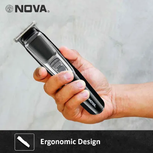 Nova Trimmer with Adjustable Trimming Range, Black & Silver (NHT-1074) 8 Nova Trimmer with Adjustable Trimming Range, Black & Silver (NHT-1074)