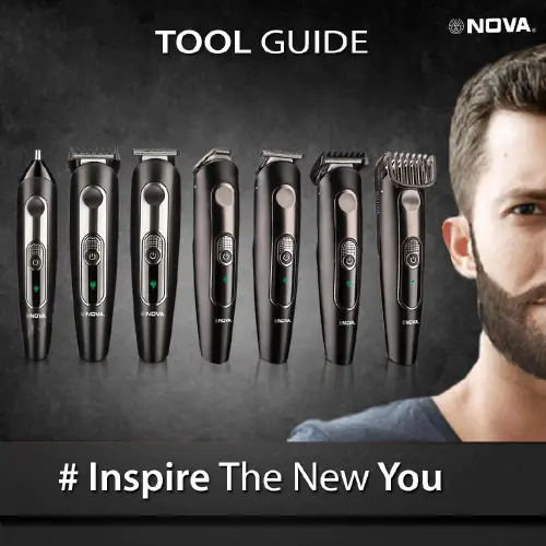 Nova 8 in 1 Grooming Kit with 14 length Setting, Black (NG-1149) 4 Nova 8 in 1 Grooming Kit with 14 length Setting, Black (NG-1149)