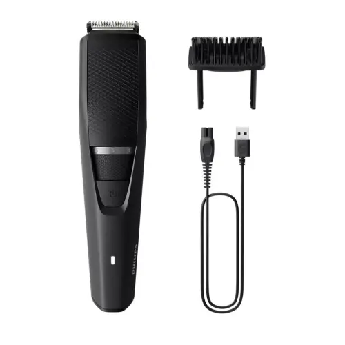 Philips 3000 Series Beard Trimmer with 10 Length Setting, Grey (BT3302/15)