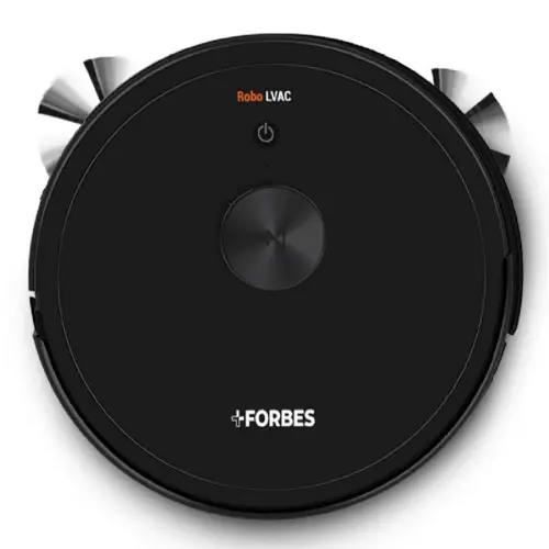 Eureka Forbes Robo L Vac Voice Pro Vacuum Cleaner with Smart Voice Control, Powerful Suction, 2 Stage Cleaning (Black, ROBOLVACPRO)