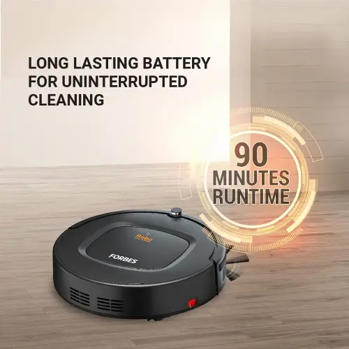 Eureka Forbes Robo Vac N Mop Pro Vacuum Cleaner with Smart App Control, Long Battery Life (Black) 5 Eureka Forbes Robo Vac N Mop Pro Vacuum Cleaner with Smart App Control, Long Battery Life (Black)
