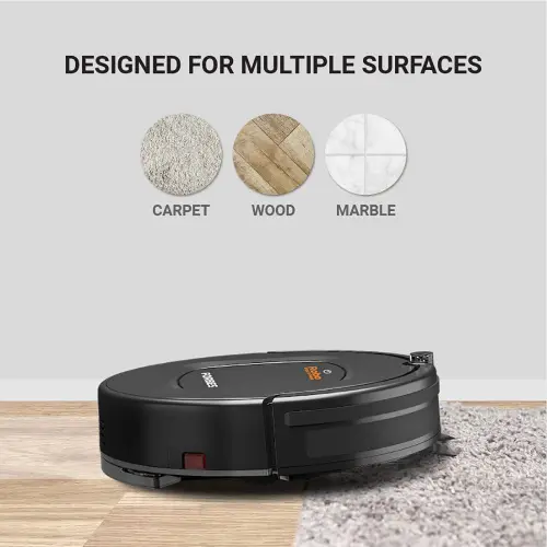 Eureka Forbes Robo Vac N Mop Pro Vacuum Cleaner with Smart App Control, Long Battery Life (Black) 6 Eureka Forbes Robo Vac N Mop Pro Vacuum Cleaner with Smart App Control, Long Battery Life (Black)