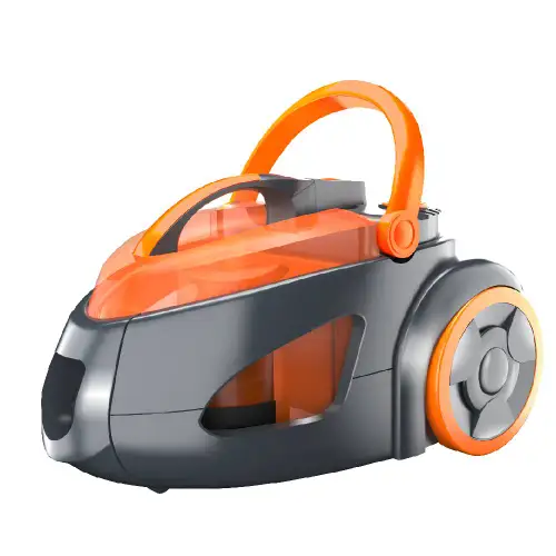 Eureka Forbes Maxxvac Vacuum Cleaner with Cyclonic Technology, Powerful Suction, Vario Power, Auto Cord Winde, Easy Dust Disposal (Black and Orange)