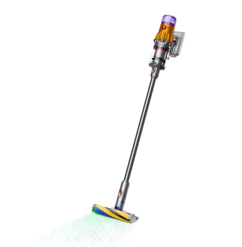Dyson SV30 V12 Detect Slim Absolute Vacuum Cleaner with Three power modes, LCD screen, Easy to maintain (Yellow/ Nickel, 405880-01)