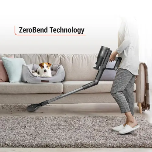 Eureka Forbes Cordless Zerobend Z10 Vacuum Cleaner with Cyclonic Technology, Lond Runtime, Docking Station (Black) 3 Eureka Forbes Cordless Zerobend Z10 Vacuum Cleaner with Cyclonic Technology, Lond Runtime, Docking Station (Black)