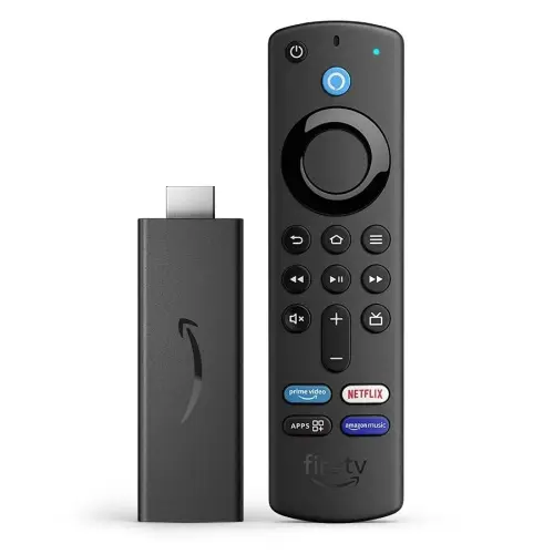Amazon Fire TV Stick with Alexa Voice Remote 3rd Gen (includes TV and app controls) | HD streaming device