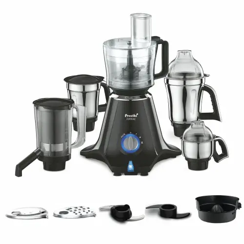 Preethi Zodiac 5 Jars Mixer Grinder with 750 Watts