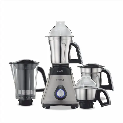 Preethi Steel Supreme 4 Jars Mixer Grinder, 750 W  (MG-208)