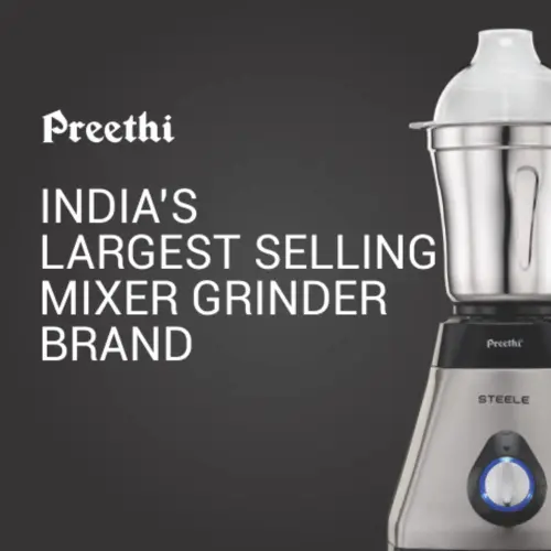 Preethi Steel Supreme 4 Jars Mixer Grinder, 750 W (MG-208) 2 Preethi Steel Supreme 4 Jars Mixer Grinder, 750 W (MG-208)