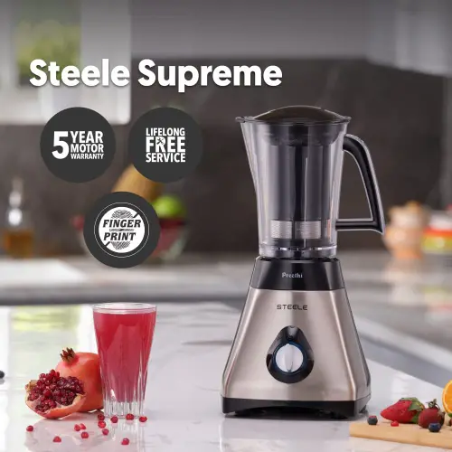 Preethi Steel Supreme 4 Jars Mixer Grinder, 750 W (MG-208) 6 Preethi Steel Supreme 4 Jars Mixer Grinder, 750 W (MG-208)