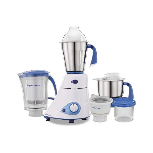 Preethi Platinum 4 Jars Mixer with 750 Watts, Shock Proof ABS Body