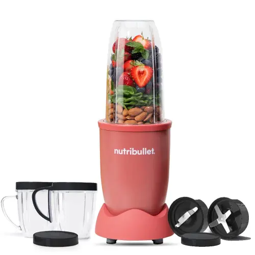Nutribullet 900 Watts Blender with Leak Proof jars, Easy to Use, Hands Free Blending (NB9-1249ABG, Matte Burgundy)
