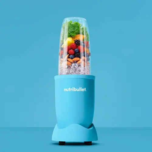 Nutribullet 900 Watts Blender with Leak Proof jars, Easy to Use, Hands Free Blending (NB9-1249AB, Matte Light Blue)