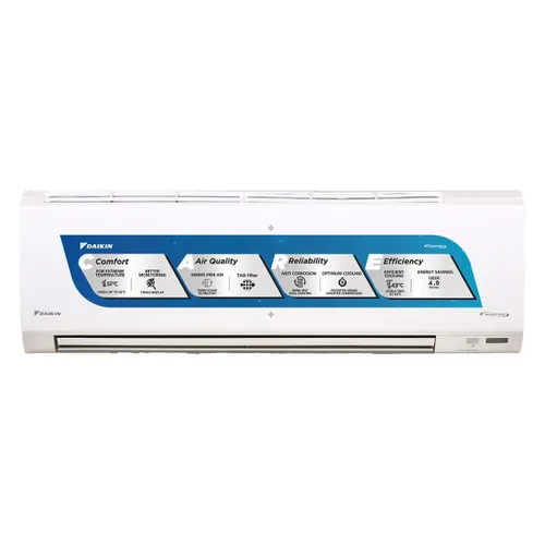 Daikin Premium Series 1 Ton 3 Star Inverter Split AC | 100% Copper | Titanium Apatite Air Purifying Filter | Coanda Airflow | Power Chill Operation (ATKL35U, White)