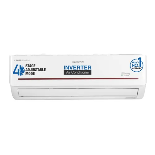 Voltas 1.5 Ton 3 Star Inverter Split AC | 100% Copper | 4 in 1 Adjustable Cooling | Anti Dust Filter | Low Noise Level (183V Vectra Prism, White)