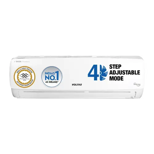 Voltas 2 Ton 3 Star Inverter Split AC | 100% Copper | 4 in 1 Adjustable Cooling | Anti Dust Filter | Low Noise Level (243V Vectra Elegant, White)