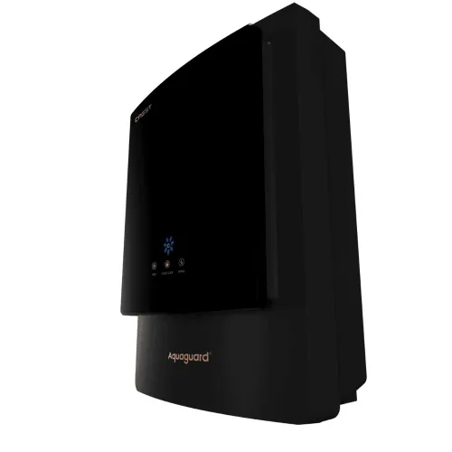Eureka Forbes Aquaguard CREST UV+Hot Water Purifier with Hot and Warm Water, UV E-Boiling (Black)