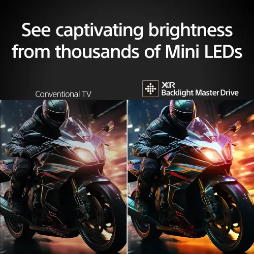 Sony BRAVIA 7 139 cm (55 Inch) Mini LED QLED 4K Google TV - XR Processor, Dolby Vision, Perfect for PS5 - K55XR70 5 Sony BRAVIA 7 139 cm (55 Inch) Mini LED QLED 4K Google TV - XR Processor, Dolby Vision, Perfect for PS5 - K55XR70