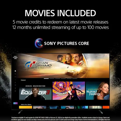 Sony BRAVIA 7 139 cm (55 Inch) Mini LED QLED 4K Google TV - XR Processor, Dolby Vision, Perfect for PS5 - K55XR70 6 Sony BRAVIA 7 139 cm (55 Inch) Mini LED QLED 4K Google TV - XR Processor, Dolby Vision, Perfect for PS5 - K55XR70