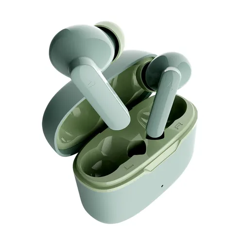 boAt Airdopes Ultra Plus Wireless Earbuds with 50 Hours Playtime, ASAP Charge, Quad Mics with ENxâ?Technology (Olive Slate)