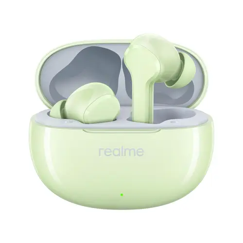 realme Buds T110 TWS Earbuds with 10mm Dynamic Bass Driver, Upto 38 Hours Playback, AI ENC Noise Cancellation for Calls (Country Green)