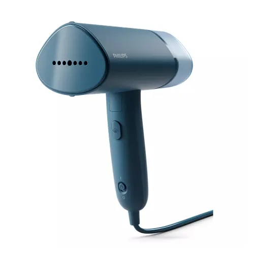 Philips 3000 Series Handheld Garment Steamer with 1000 Watts Power, Foldable, Steam Light Indicator (STH3000/20)