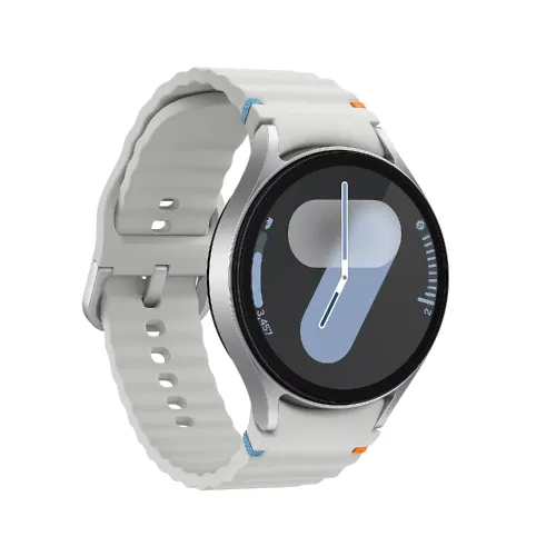 Samsung Galaxy Watch7 Bluetooth 44mm with Built-in GPS, 50m Water Resistance Depth, Compatible with Android only (Silver)