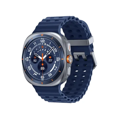 Samsung Galaxy Watch Ultra 2025 47mm LTE Smartwatch 64GB Storage, Quick Button, Al-Powered Health Monitoring (Titanium Blue)