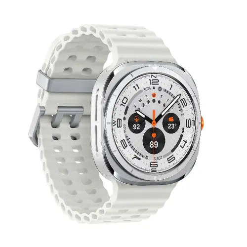 Samsung Galaxy Watch Ultra (LTE) 47mm with Built-in GPS, 100m Water Resistance Depth, Compatible with Android only (Titanium White)