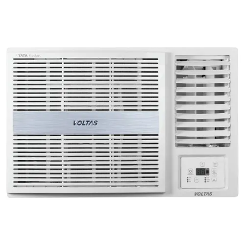 Voltas 1.5 Ton 3 Star Inverter Window AC | Anti-bacteria Filter | Dust Filter | Sleep Mode | Copper Condenser | Turbo Mode | Child Lock | Self Diagnosis (183V Vertis Pearl, White) 2025 Model