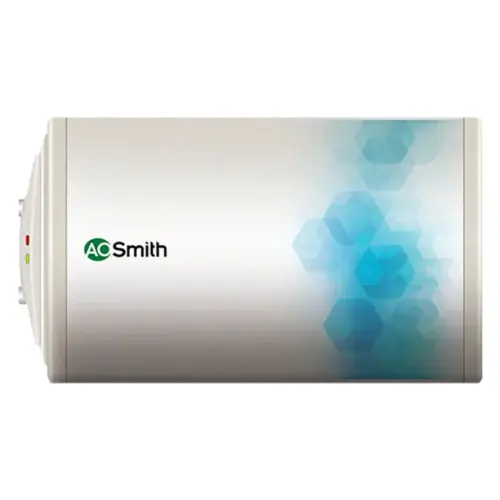 AO Smith Elegance Slim Geyser with Double Protection, 15 Litres, Long Lasting Anode Rod, Superior Aesthetics, Glass Coated Incoloy (LHS)