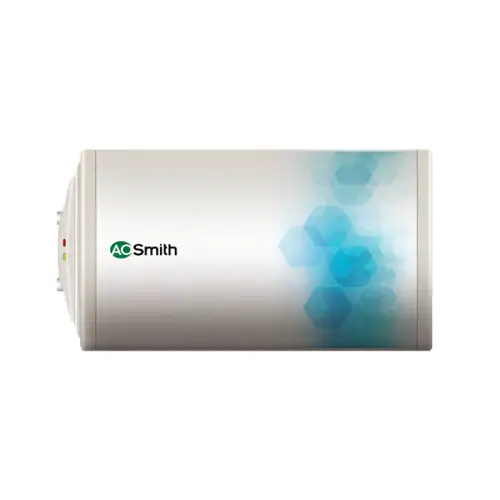 AO Smith Elegance Slim Geyser with Double Protection, 25 Litres, Long Lasting Anode Rod, Superior Aesthetics, Glass Coated Incoloy (LHS)