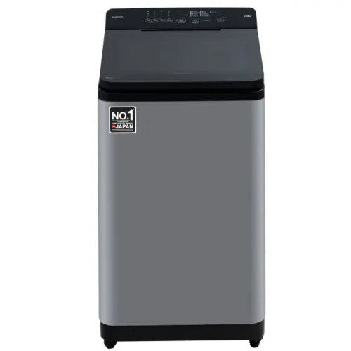 Panasonic 8 KG 5 Star Fully Automatic Top Load Washing Machine | 12 Wash Programs | Wi-Fi Supported | Dynamic Spin (NA-F80X11CRB, Charcoal Inox Grey)