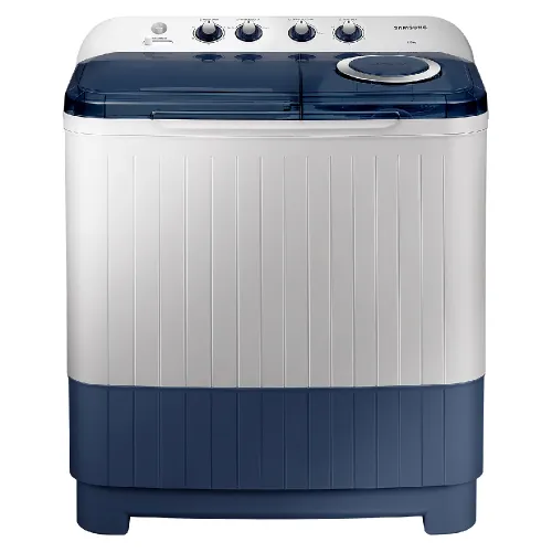 Samsung 7 KG 5 Star Semi Automatic Top Load Washing Machine | Air Turbo Drying | Magic Filter | Rat Protection | Double Storm (WT70C3200LL/TL, Blue)