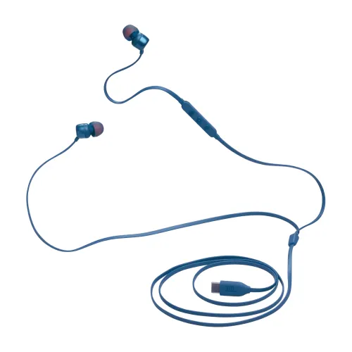 JBL Tune 310C USB Earphone with EQ Presets Control, Tangle-Free Flat Cable, 3 Button Remote with Microphone (Blue) 3 JBL Tune 310C USB Earphone with EQ Presets Control, Tangle-Free Flat Cable, 3 Button Remote with Microphone (Blue)