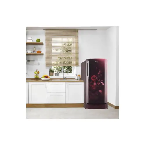 LG 201 Litres 5 Star Direct Cool Single Door Refrigerator with Antibacterial Gasket (Scarlet Euphoria) 10 LG 201 Litres 5 Star Direct Cool Single Door Refrigerator with Antibacterial Gasket (Scarlet Euphoria)