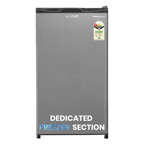 Lloyd 92 Litres 1 Star Direct Cool Single Door Mini Refrigerator (Grey Metallic)