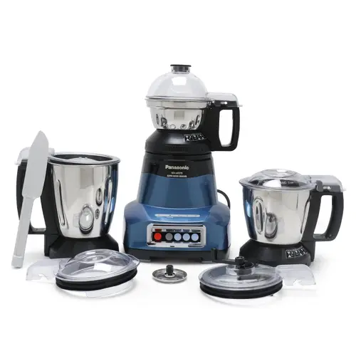 Panasonic Super 3 Jars Mixer Grinder with 7 in 1 Function, Double Safety Locking System (MX-AE375)
