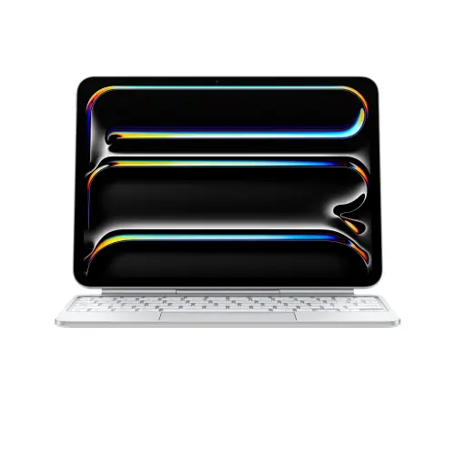 Apple Magic Keyboard for iPad Pro 11" (M4) - US English - White (MWR03HN/A)